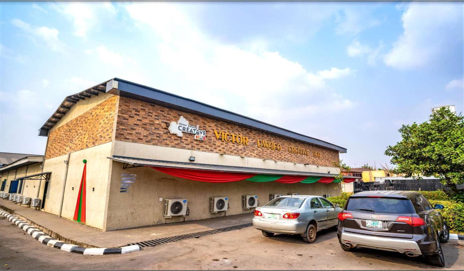 Victor Uwaifo Creative Hub on Airport Road, Benin City, renovated in partnership with Pekuric